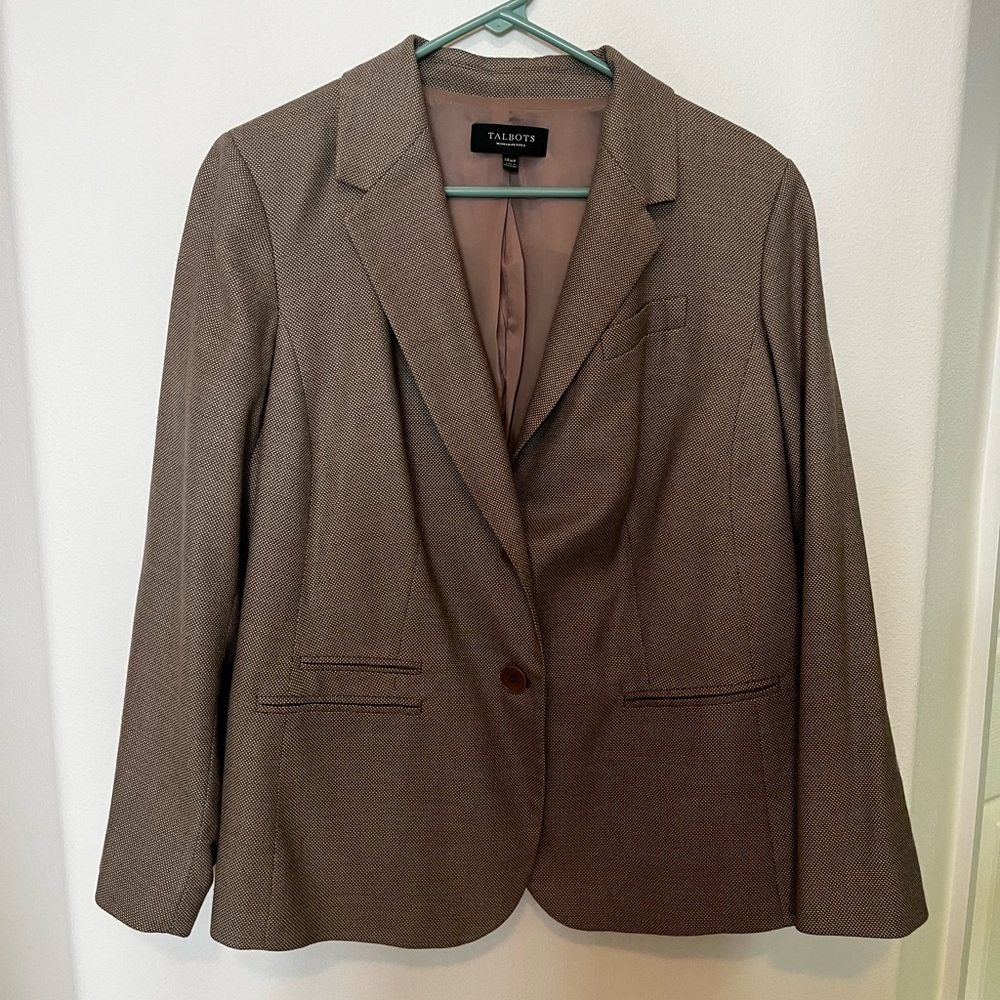Talbots 14WP sSuit Jacket